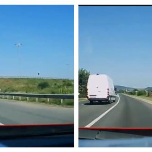 greșeli grave pe drumurile din județul Cluj: mașini întersectate în condiții periculoase