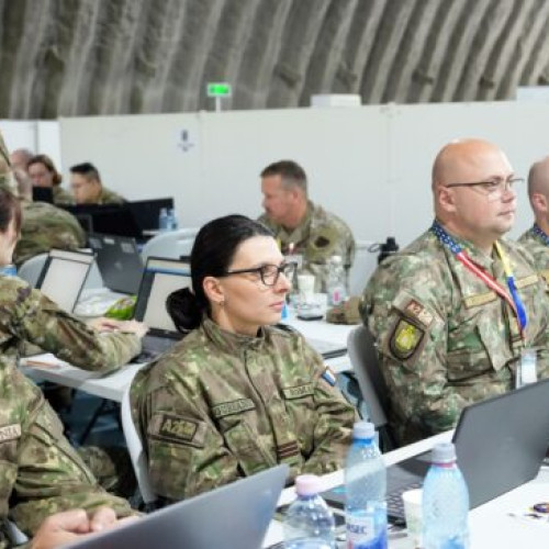 exercițiu de securitate cibernetică în cadrul manevei strategice a regimentului 2 cavalerie stryker