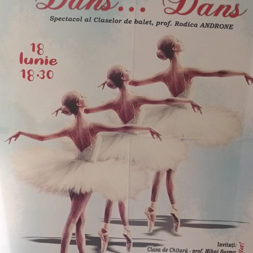 spectacol de balet și muzică la teatrul național de operă și operetă „Nae Leonard” înching din iunie