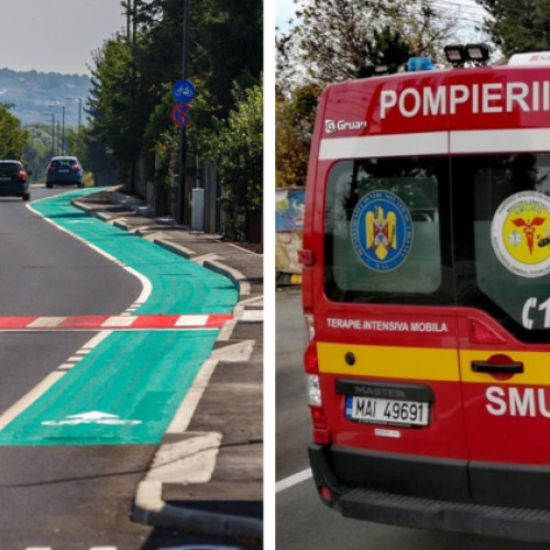Accident grav între două motociclete în Cluj-Napoca