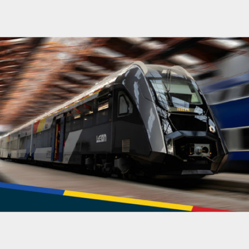 Primul tren românesc complet fabricat în ultimii 80 de ani, numit Leon, va fi prezentat astăzi în cadrul unei ceremonii la Gara de Nord din București. Acesta a fost proiectat și construit de compania Electroputere VFU Pașcani, care face parte din grupul GRAMPET.