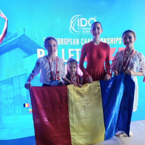 balerinele școlii Anette Classic Dance Oradea, medaliate la campionatul european IDO în Polonia