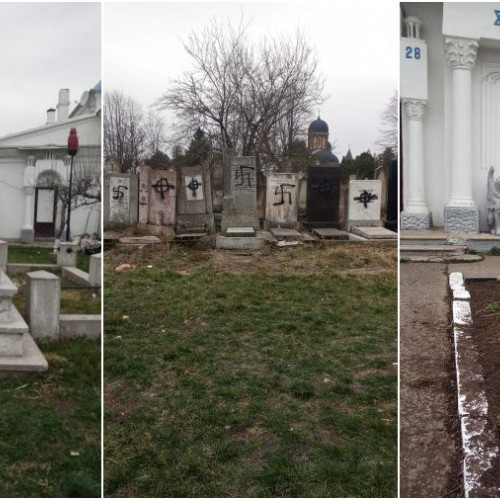 Tânăr trimis în judecată pentru profanare de morminte și utilizare de simboluri extremiste în Bacau