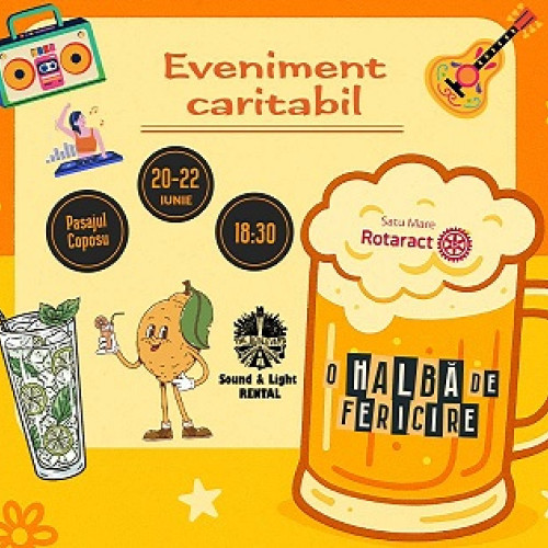 prima editie a evenimentului „o halba de fericire” în satul mare