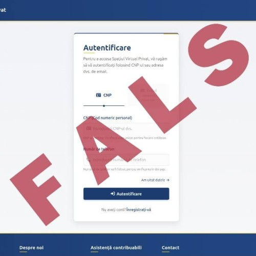 Atenție la tentativele de phishing care țintesc contribuabilii