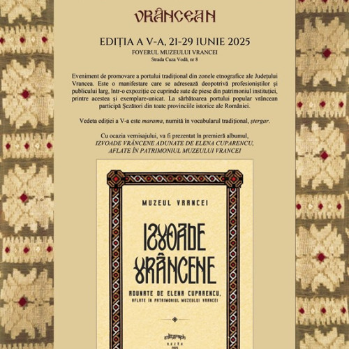 ediția a V-a a zilelor portului popular vrâncean la vrancea