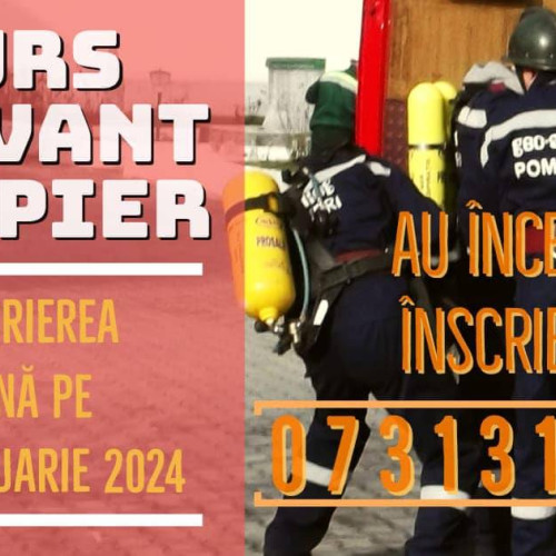 GEO-STING lansează un curs de inițiere pentru pompieri