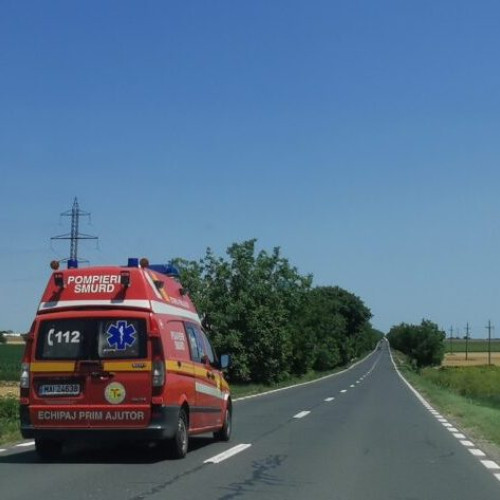 Accident în Dobrogea: autoturism și scuter s-au ciocnit