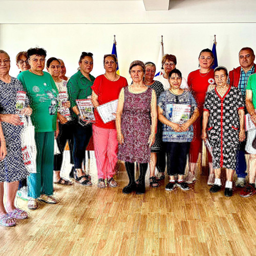 Distribuirea de tichete sociale în comuna Cumpana pentru persoanele vulnerabile