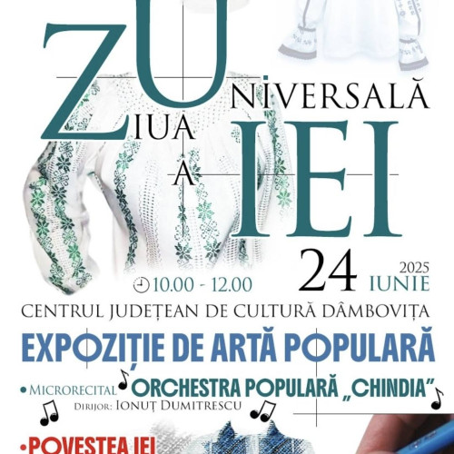 eveniment dedicat zilei universale a iei la dambovita