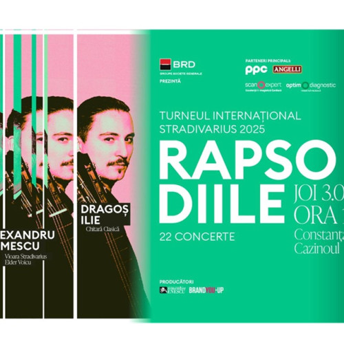 Alexandru Tomescu va susține un concert la Cazinoul din Constanța pe 3 iulie