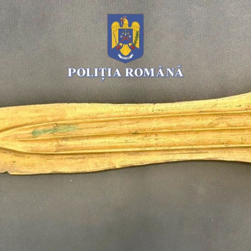 Descoperire șocantă: o sabie veche de 3.500 de ani a fost găsită de polițiști