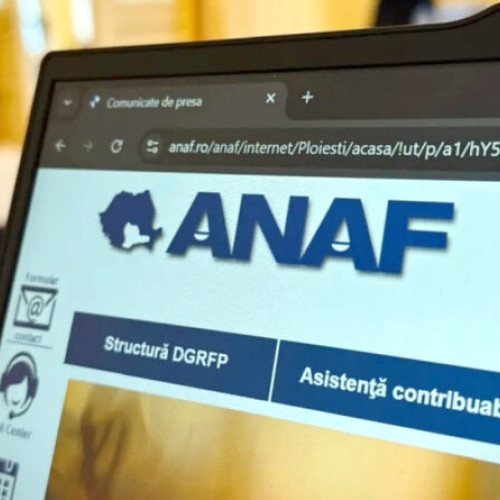 Apariție site fraudulos care imită portalul oficial al ANAF