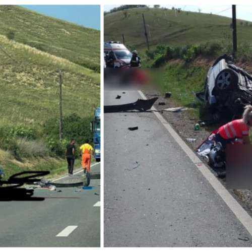 accident grav pe DN16 în județul Cluj, două persoane și-au pierdut viața