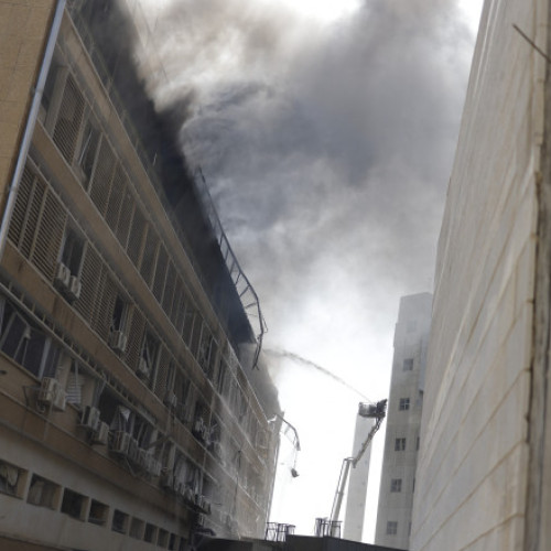 centru medical soroka, lovit de rachete iraniene, a suferit pagube importante