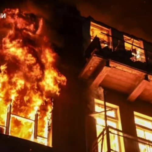 Atac aerian cu drone asupra orașului Odesa în noaptea de 19 spre 20 iunie