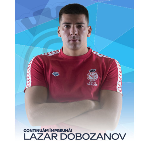 Portarul serb Lazar Dobozanov semnează un nou contract cu CSM Oradea pentru sezonul următor