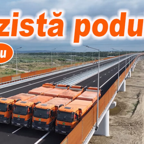 Podul de la Buzău supus testelor finale înainte de inaugurare