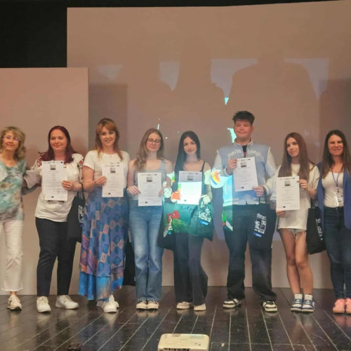 moment important pentru elevii și profesorii din liceul Lazar Edeleanu din Năvodari