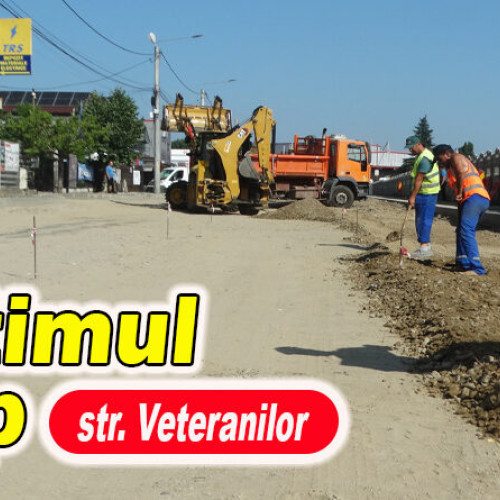 Strada Veteranilor va căpăta o importanță sporită odată cu finalizarea centurii buzoiene de autostradă