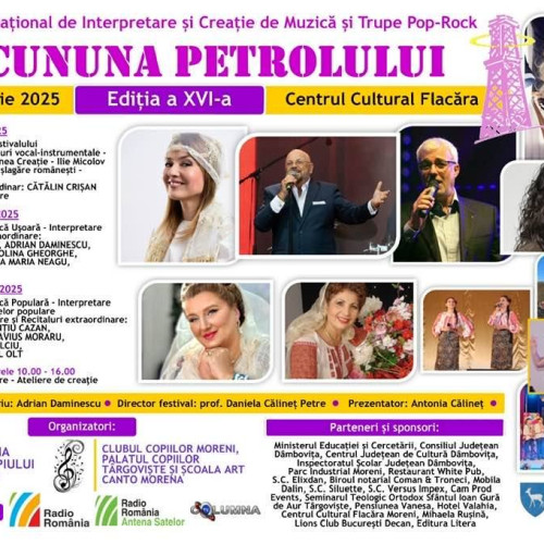 festivalul național de interpretare și creație de muzică și trupe pop-rock „cununa petrolului” la moreni