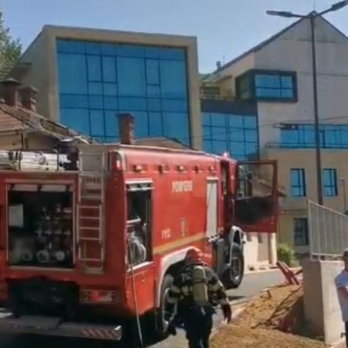 Incendiu la o sectie medicala din Cluj