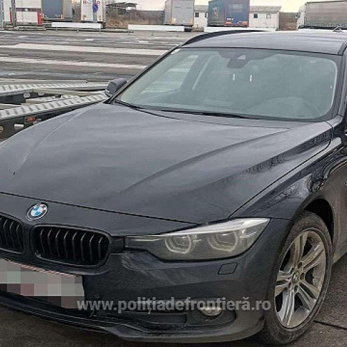BMW răpit în Austria, oprit în Vama Petea