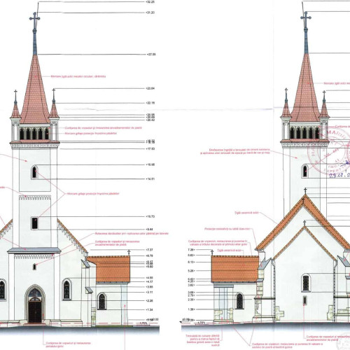 Proiect de restaurare pentru biserica monument istoric din Zlatna