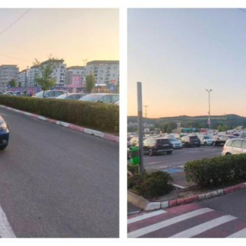 Probleme în parcarea din mall-ul din Cluj: șoferii ignoră regulile și ocupă spații interzise