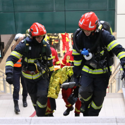 explozie și incendiu simulare la stația de metrou academia militara în cadrul exercițiului „Seism 2025”