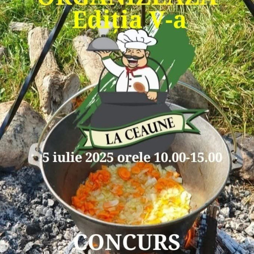 cea de-a V-a ediție a concursului de gulyas la ceaun, în Ciolt