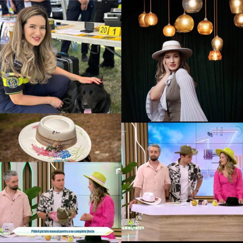 polițista din gorj, artista pasionată care a adus arta în centrul atenției