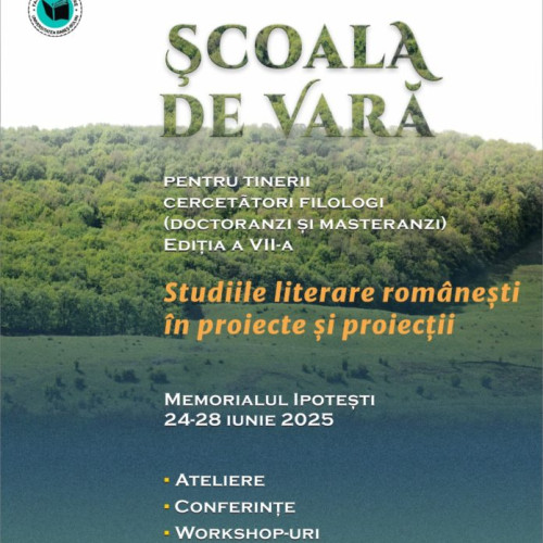 scoala de vara pentru tineri cercetatori filologi la ipotesti