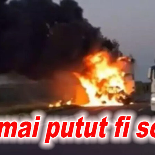 Accident grav pe E85 în județul Buzău, cu victime și incendiu