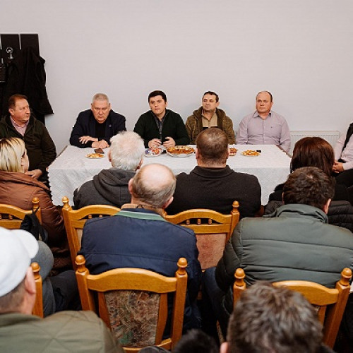 Adrian Cozma prezintă alianța electorală model la Halmeu, pentru întregul județ Satu Mare