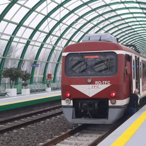 degajare de fum la tren pe ruta București Nord – Aeroport &quot;Henri Coandă&quot;