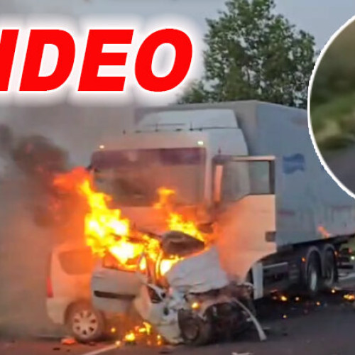 Accident grav pe E85 în apropiere de Buzău, un șofer a filmat consecințele tragediei