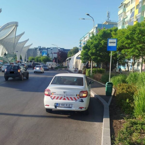 Poliția locală din București acționează pentru siguranța rutieră și fluenta traficului
