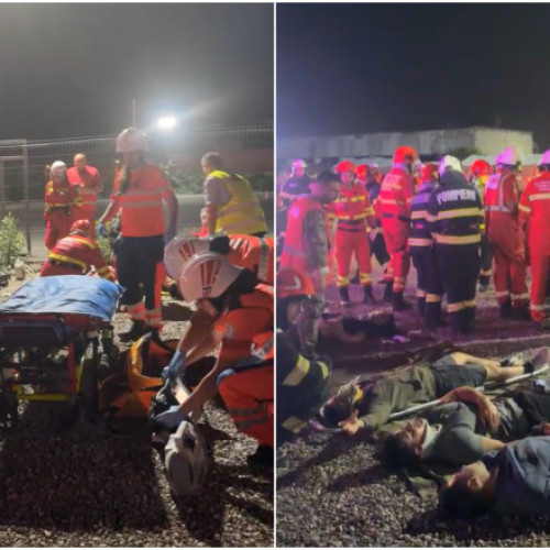 exercițiu major de intervenție în Gara Basarab în cadrul simularii &quot;Seism 2025&quot;