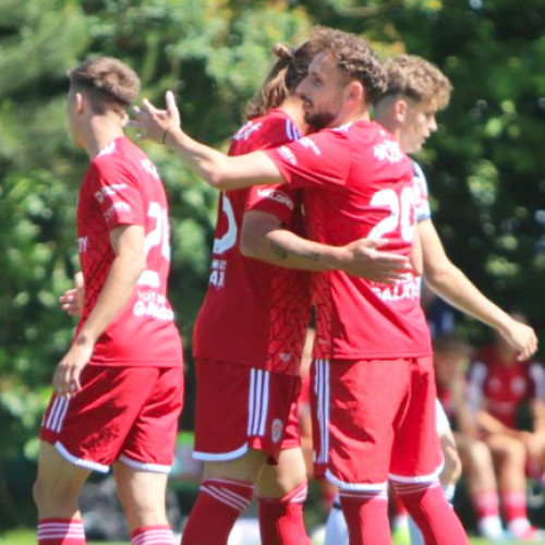 Otelul Galați a susținut prima victorie amicală din cantonamentul de la Brașov