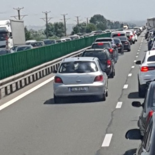Restricții de circulație pe autostrada A2 în zona Fetești, marți
