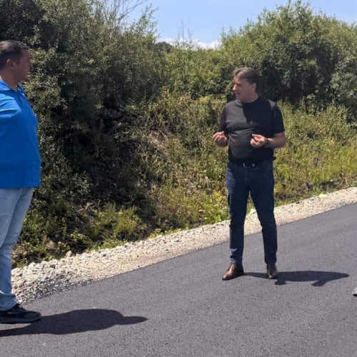 Asfaltarea drumului județean 107V, Sanmiclăuș-Alecus-Fărău, finalizată