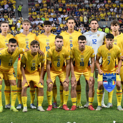 Naționala de juniori a României, învinsă de Olanda în semifinala Campionatului European Under-19