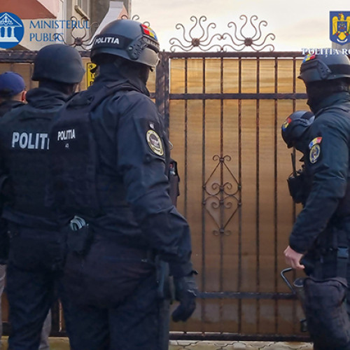 Percheziție în comuna Lumina într-un dosar cu arme și distrugeri