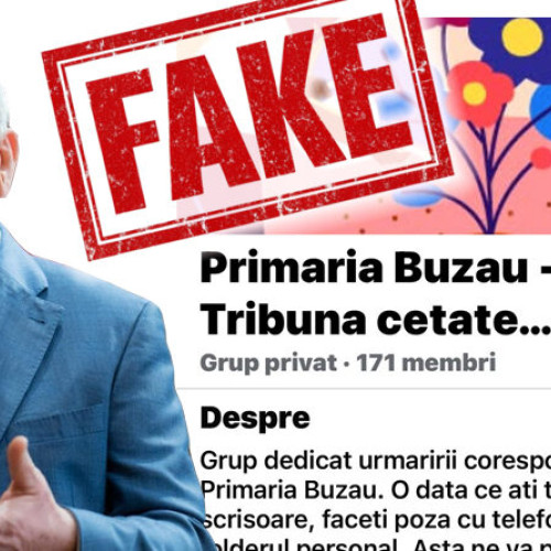 Primăria Buzău a semnalat un grup neautorizat pe Facebook