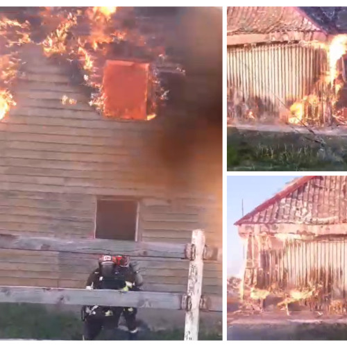 Incendiu devastator la cabana de pe vârful Vlădeasa