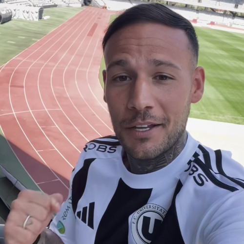 Alessandro Murgia semnează cu Universitatea Cluj după despărțirea de FC Hermannstadt