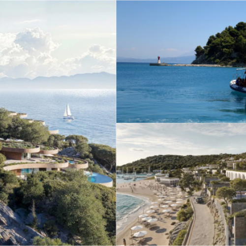 insula Sazan, noul paradis al luxului în Marea Mediterană