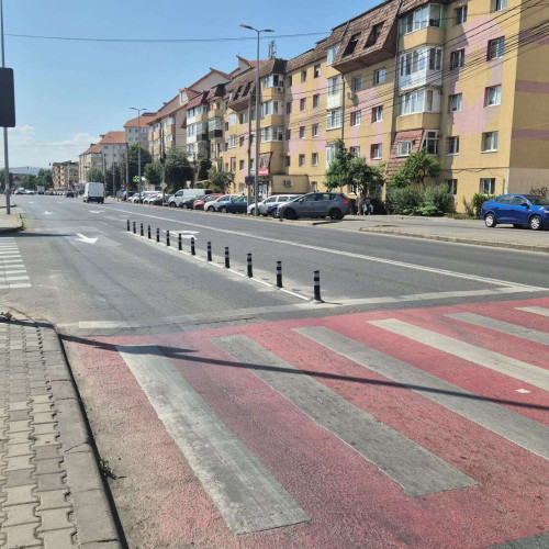 masuri de siguranta rutiera in alba iulia pentru confortoarea circulatiei pe strada calea motilor