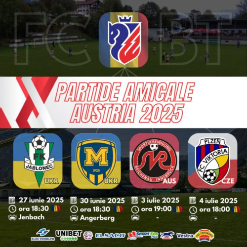 FC Botoșani se pregătește în Austria pentru startul noului sezon al Superligii